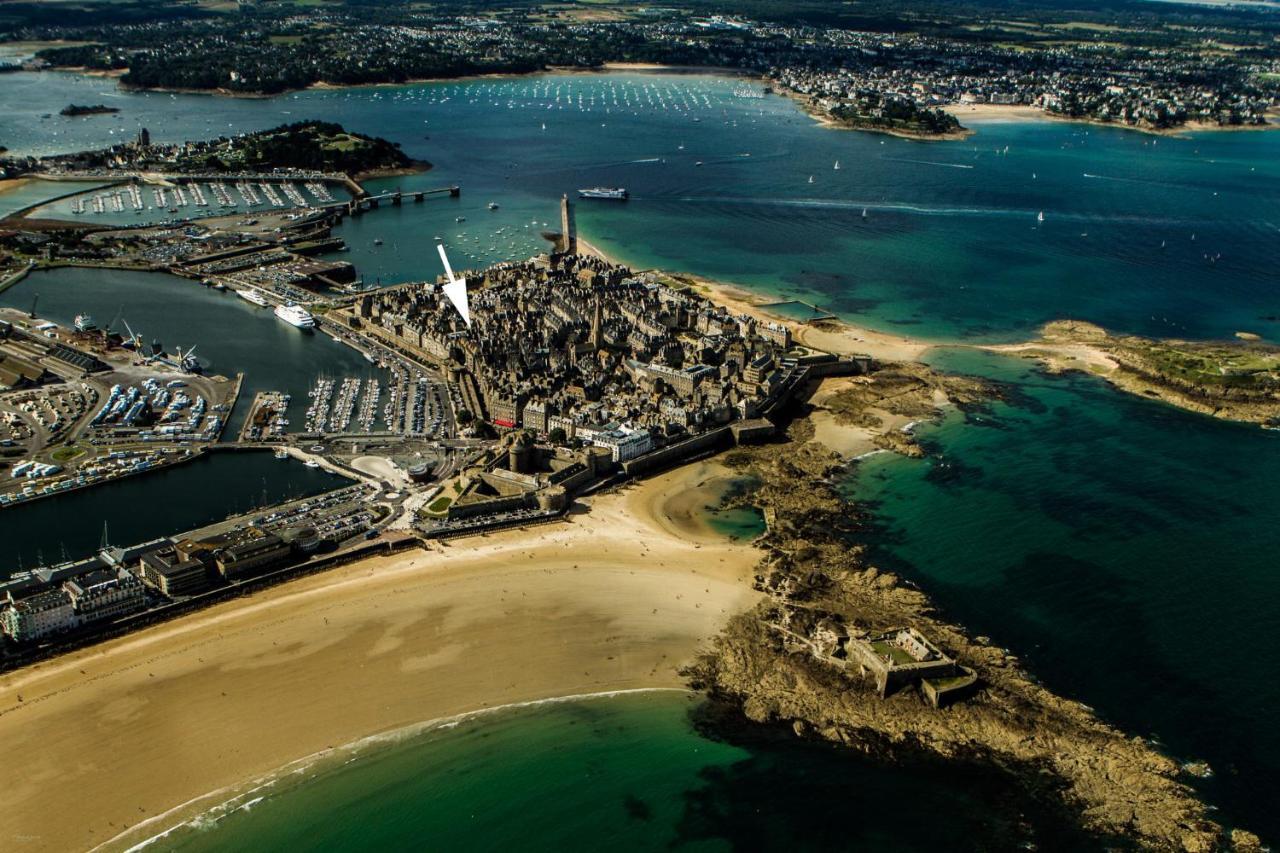 Studio Lumineux Intra-Muros A 2 Pas De La Plage. Σεν Μαλό Εξωτερικό φωτογραφία